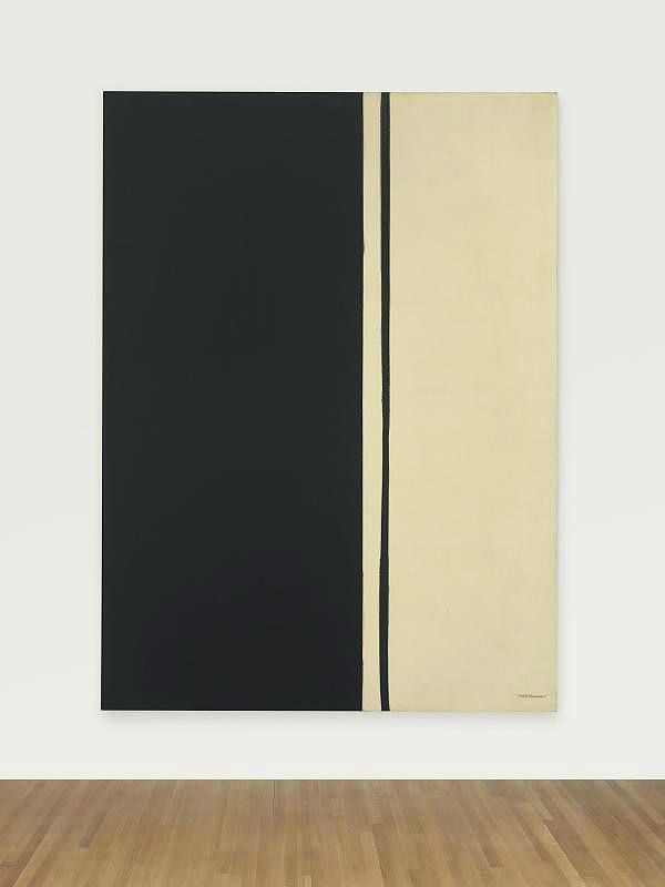 Black fire I by Barnett Newman 1961 black fire i by barnett newman 1961