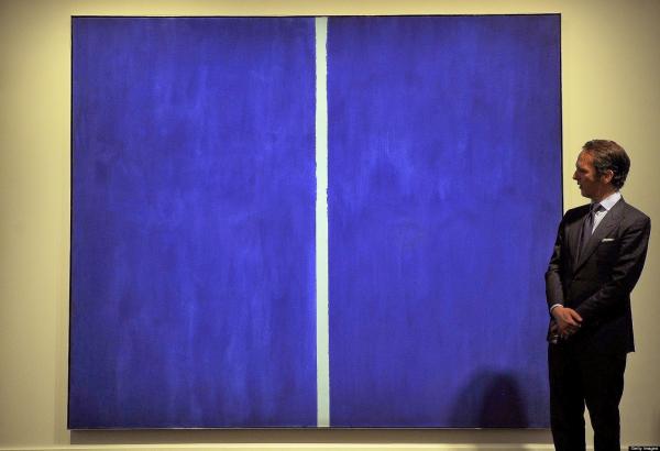 onement VI- Barnett Newman in 1953 onement vi barnett newman in 1953