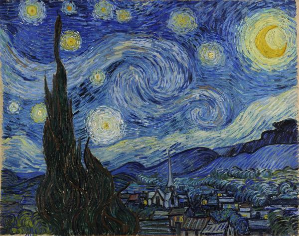 Starry night- vincent van gold 1889 starry night vincent van gold 1889