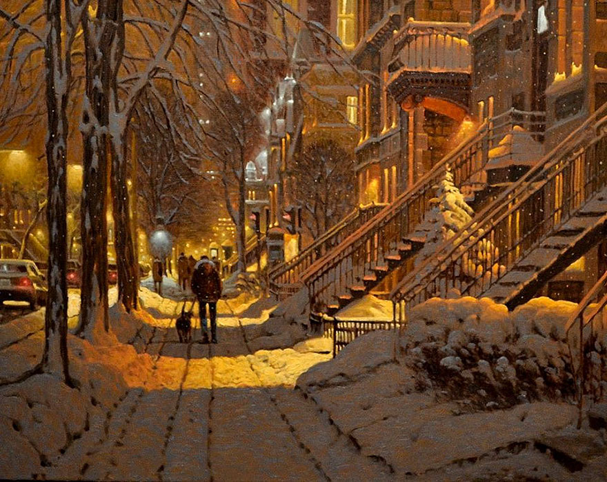 winter paintings richard savoie 23