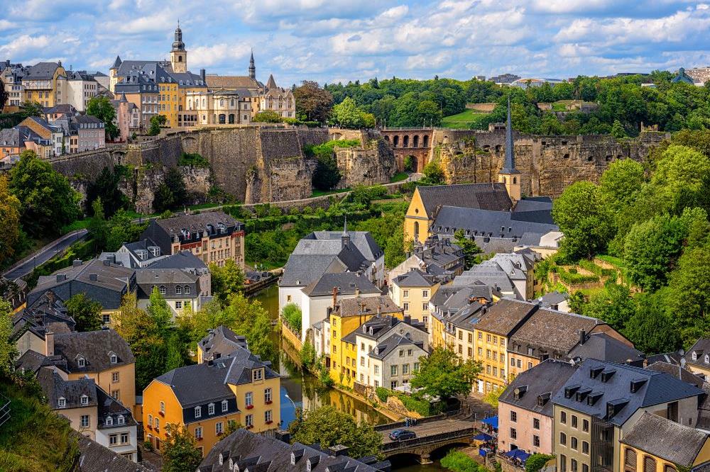 Dân số của Luxembourg chủ yếu tập trung ở Luxembourg City. Ảnh: Boris Stroujko/Shutterstock.