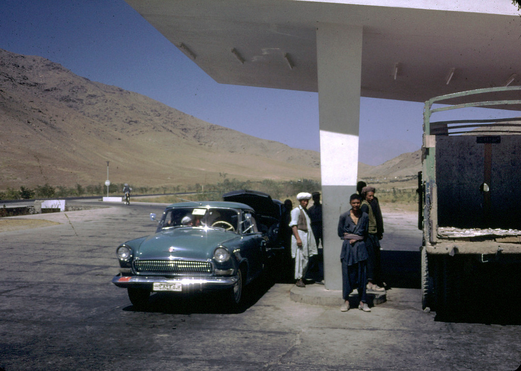 gas station