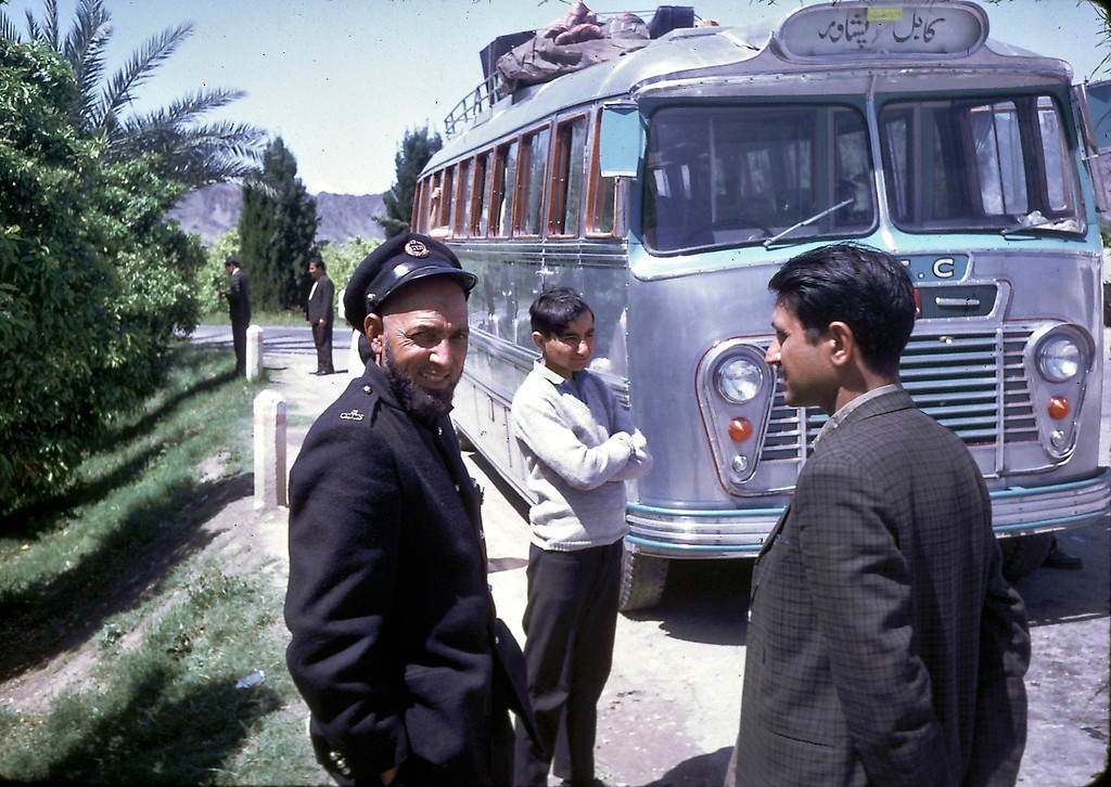 in the spring of 1968 my family took a public long distance afghan bus through the khyber pass to visit pakistan peshawar and lahore