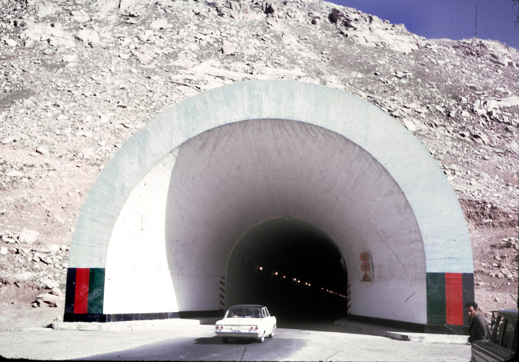 the salang tunnel located in parwan province