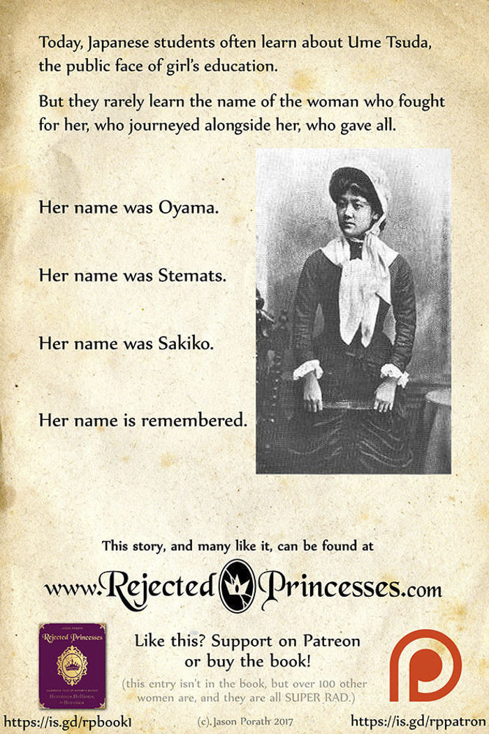 first japanese woman college degree sutematsu oyama rejected princesses 15 5adeeff906d1d 700
