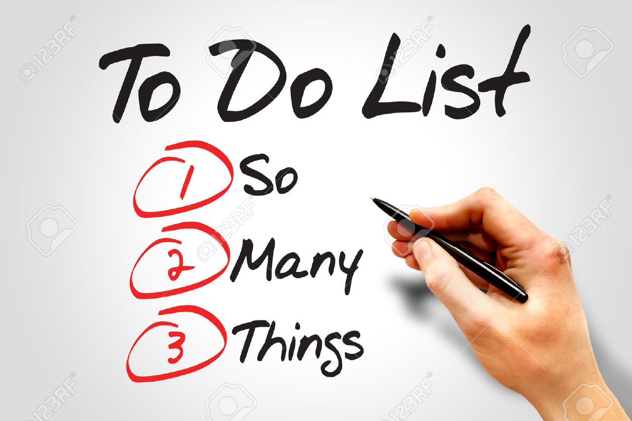 37836272 so many things in to do list business concept