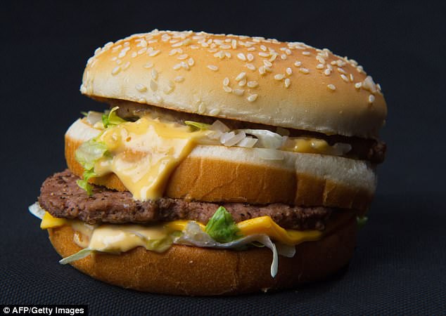 big mac hamburger