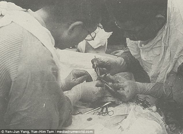 japanese scientists carry out a vivisection a dissection of a live human being without anesthetics just one of dozens of human experiments carried out at unit 371