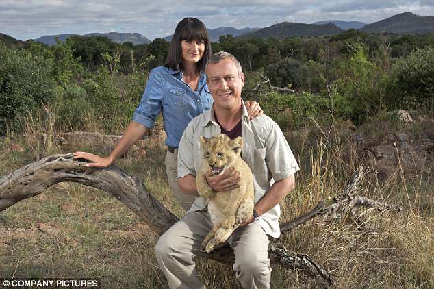 the film maker worked on the itv series wild at heart pictured the shows stars dawn steele and stephen tompkinson