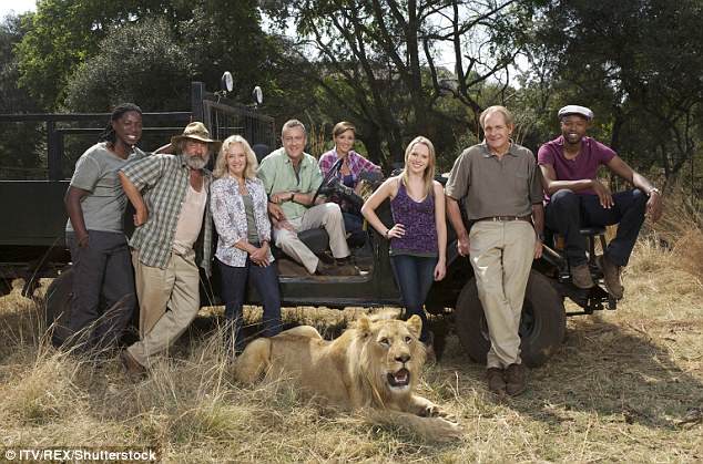 the wild at heart tv series followed the story of a british family who went to south africa to set up a farm pictured the cast of the show