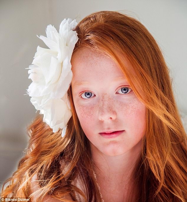 bianca duimels art project red matters aims to capture the beauty and bravery of redheads
