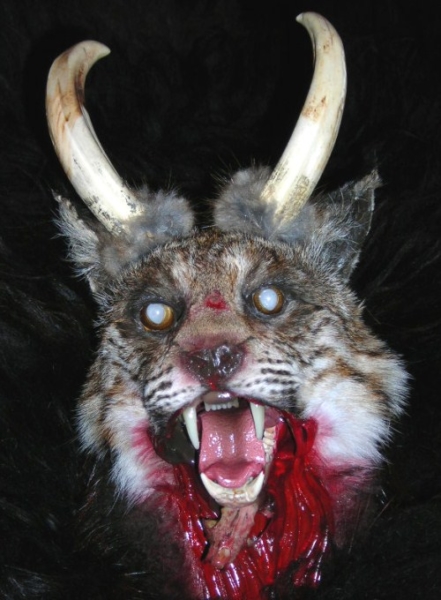 7 horned demon cat paranormal creatures