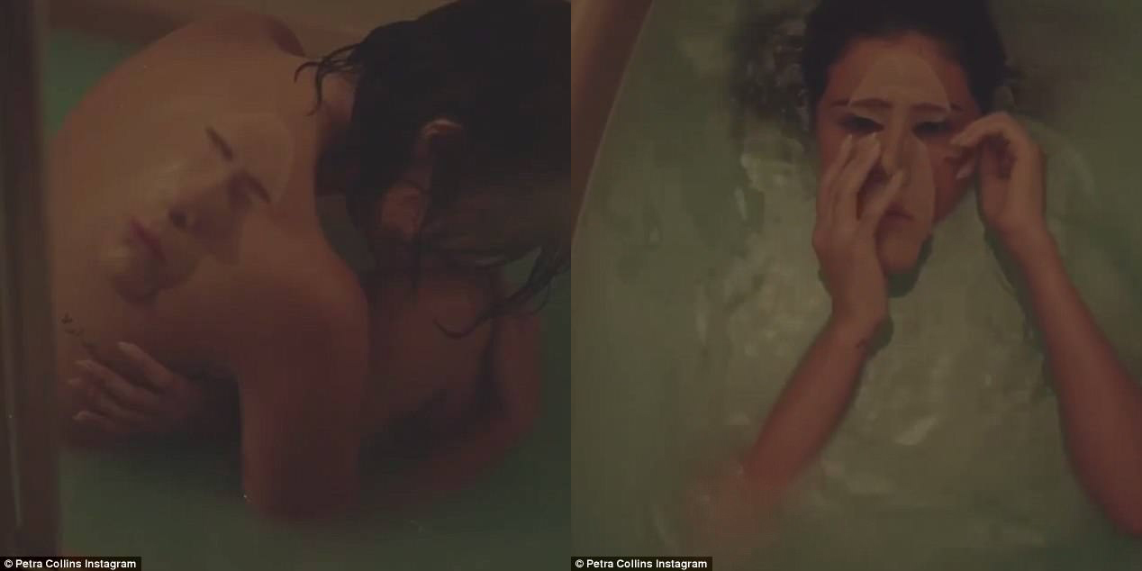 Chùm ảnh ma mị trong bồn tắm của Selena Gomez 'nhá hàng' phim kinh dị sắp ra mắt