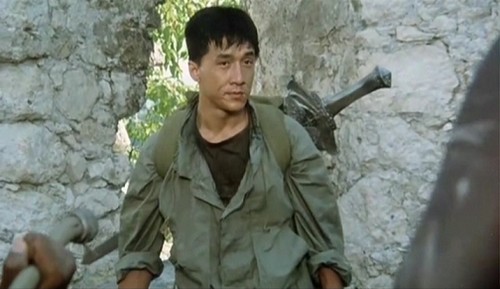jackie chan in armour of god