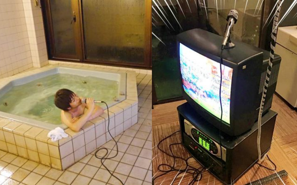 Hát karaoke đã đời trong bồn tắm nước nóng - dịch vụ mới toanh đang gây sốt ở Nhật Bản