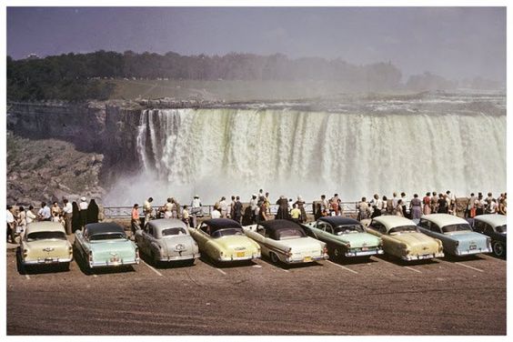 this is what niagara falls looked like in 1957