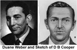 duane weber and sketch of db cooper