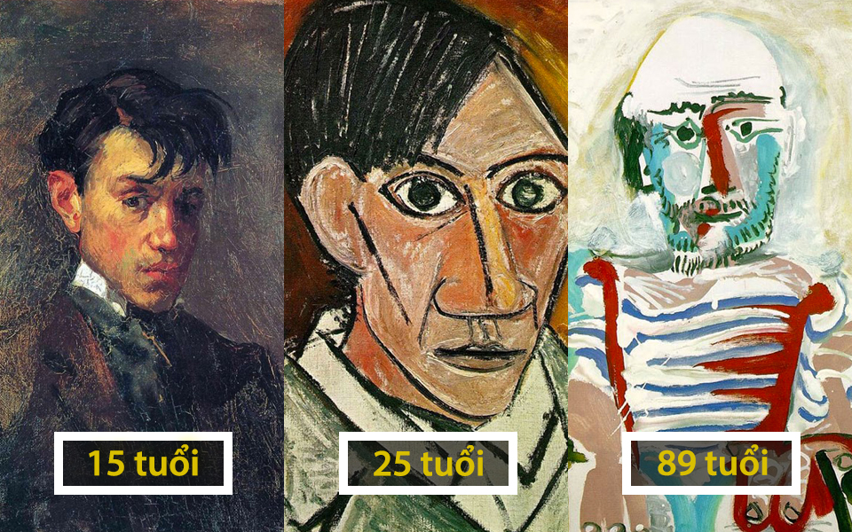 Chuyện chưa kể về Picasso qua những bức chân dung tự họa từ năm 15 đến 90 tuổi