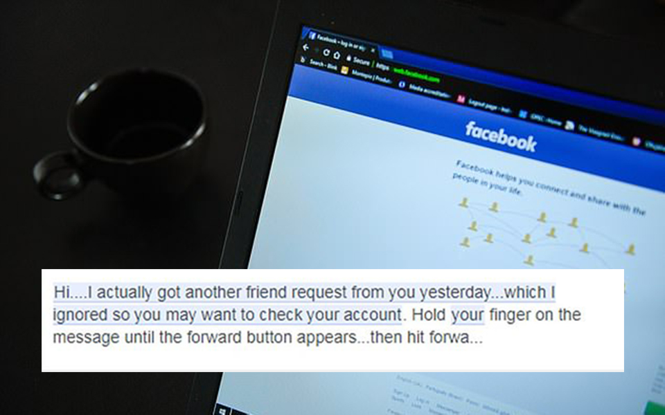 Facebook cảnh báo tin nhắn 'Ai đó đã mạo danh tài khoản của bạn' cũng chỉ là trò lừa đảo