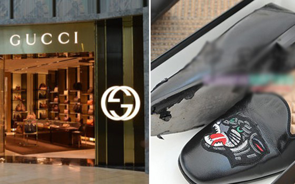 Đôi giày Gucci mới mua hơn 20 triệu đồng tàn tạ chỉ sau khi mang... 3 tiếng