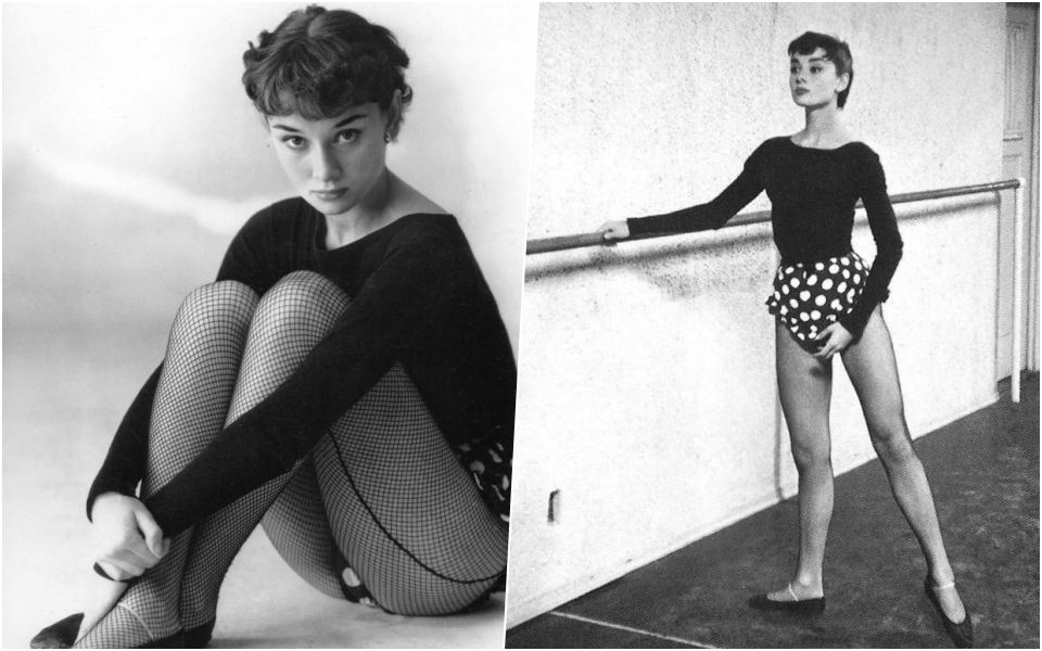 Những bức ảnh hiếm khi Audrey Hepburn còn là một nữ vũ công ballet