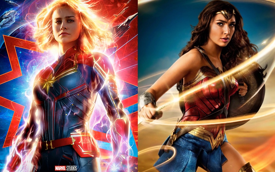 Captain Marvel & Wonder Woman – 'Đại chiến' nữ quyền trong đế chế siêu anh hùng Hollywood