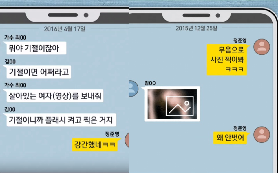 SBS tung toàn bộ tin nhắn trong nhóm chat của Jung Joon Young: Chuốc thuốc, cưỡng hiếp, quay lén