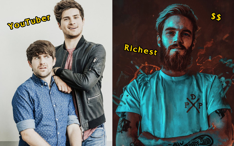 10 YouTuber giàu nhất thế giới