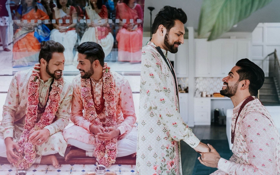 Cặp đôi đồng tính Ấn Độ vượt qua mọi rào cản, cùng tổ chức lễ cưới tại đền thờ Hindu