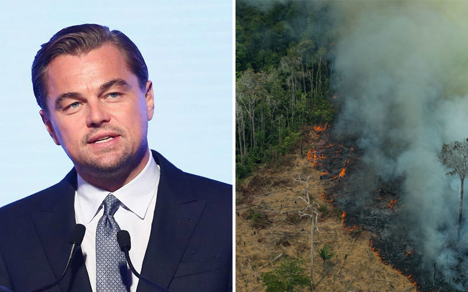 Liên minh Trái Đất của Leonardo DiCaprio quyên góp 5 triệu USD cho công tác chữa cháy rừng Amazon