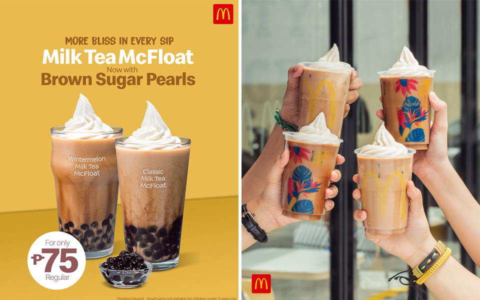 McDonald's Philippines ra mắt trà sữa trân châu khiến cả nước xếp hàng muốn nếm thử