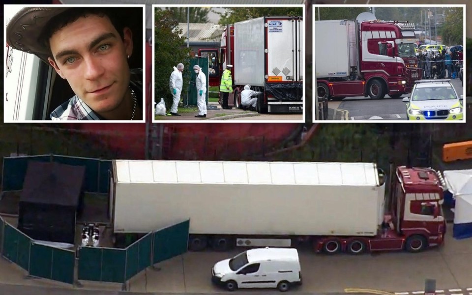 39 nạn nhân ở Anh: Thi thể không quần áo, để lại dấu tay đầy máu trên thùng xe