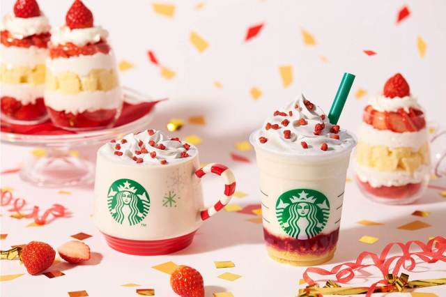 Starbucks Nhật Bản tung thức uống mới và ly tách phiên bản giới hạn cho Giáng sinh năm 2019
