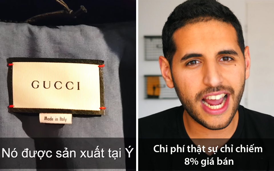 Cho rằng chiếc áo hàng hiệu quá đắt, vlogger bay sang tận Ý để đặt may chiếc y hệt với giá bằng 1/5