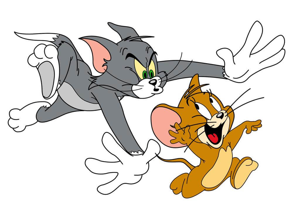 Phim hoạt hình tom và jerry nhân vật tí hon chú chuột dễ thương vui chơi 4K  tải xuống hình nền