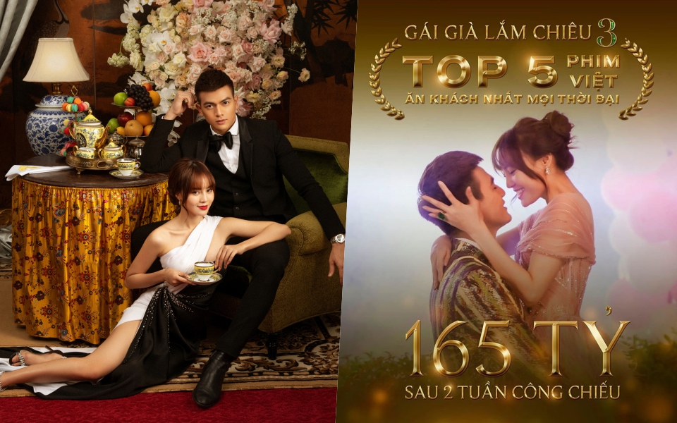Cán mốc 165 tỷ sau 2 tuần, 'Gái Già Lắm Chiêu 3' lọt top 5 phim Việt ăn khách nhất mọi thời đại