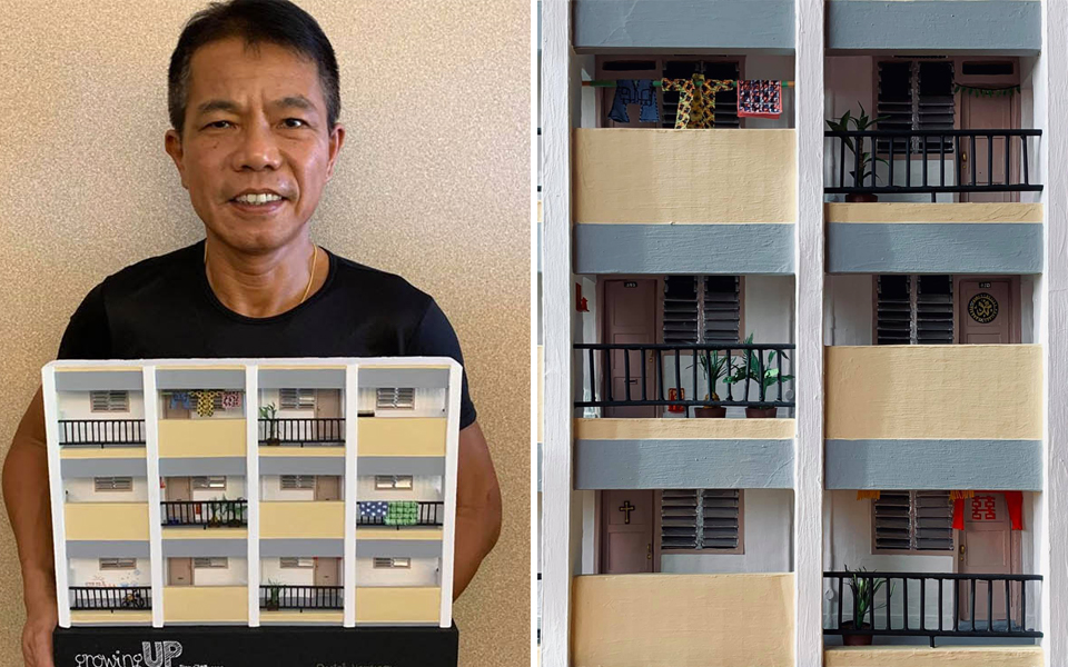 Kiến trúc sư Singapore tái hiện lại toà chung cư mình từng sống ngày thơ ấu