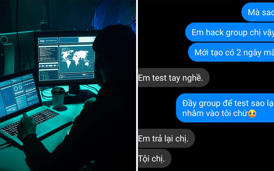 Hacker mới vào nghề mủi lòng khi cô gái cầu xin trả lại group bị hack