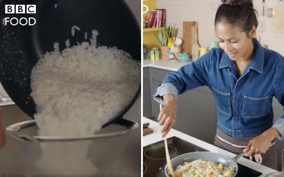 Show ẩm thực Anh khiến dân Châu Á 'khóc thét' vì không vo gạo, đợi cơm chín đi rửa lại với nước lạnh