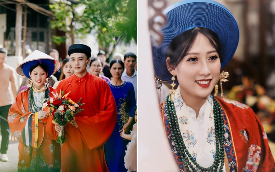 Cặp đôi Việt diện cổ phục trong ngày cưới như xuyên tới từ thời vàng son của triều đại nhà Nguyễn
