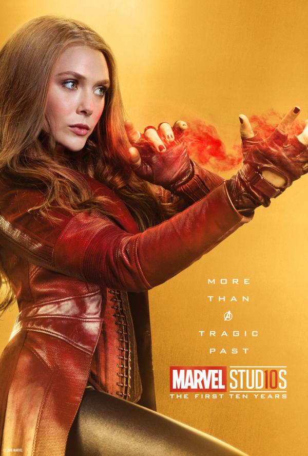 poster gold scarletwitch