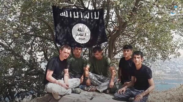 a pledge to kill two days after the cyclists were killed the islamic state released a video in which these men swore allegiance to the terrorist group 1