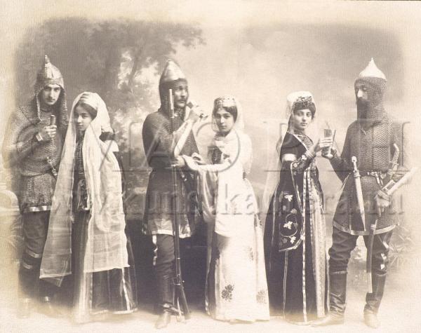 krasnodar russia 1908 circassian women men traditional costume dress clothing