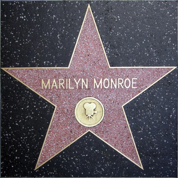 walk of fame marilyn monroe