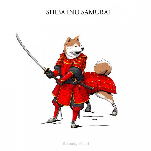 shiba inu samurai 5badb2a6841f4 png 880