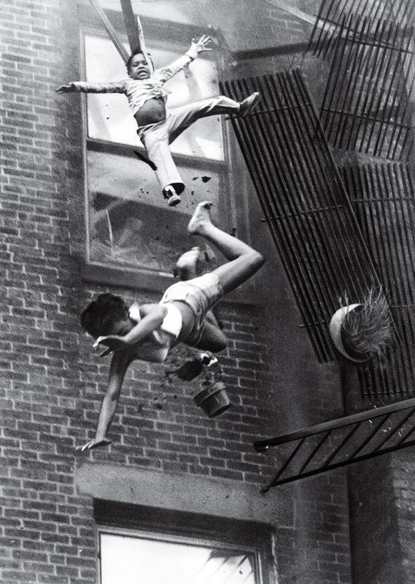 time 100 influential photos stanley forman fire escape collapse 70