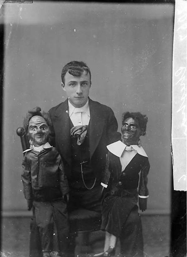 ventriloquist and his dolls nlw3362735