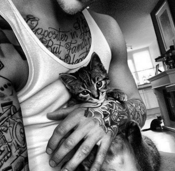 hot dudes with kittens instagram 491 605