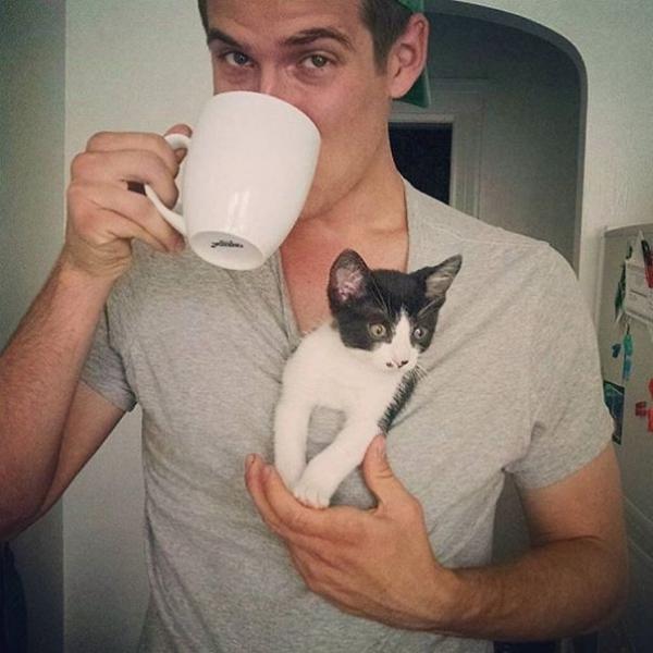 hot dudes with kittens instagram 50 605