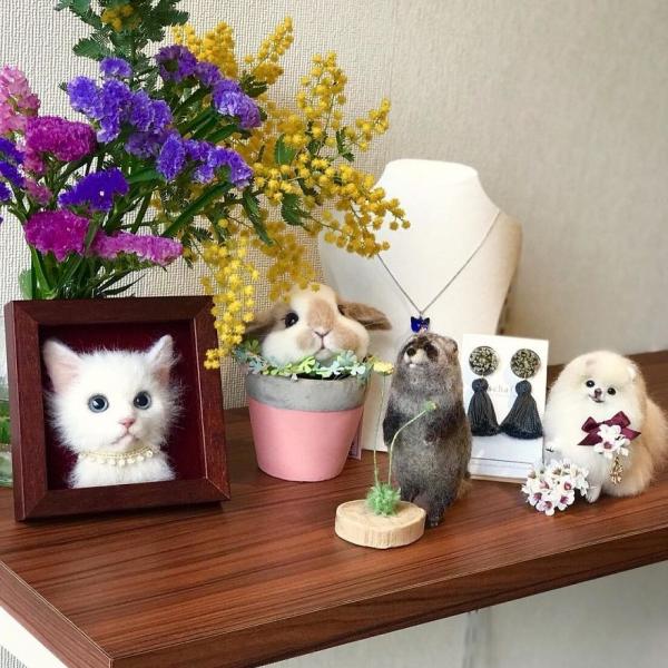 artist makes hyper realistic cats using felted wool and the result is wonderful 5b51cb6910985 880